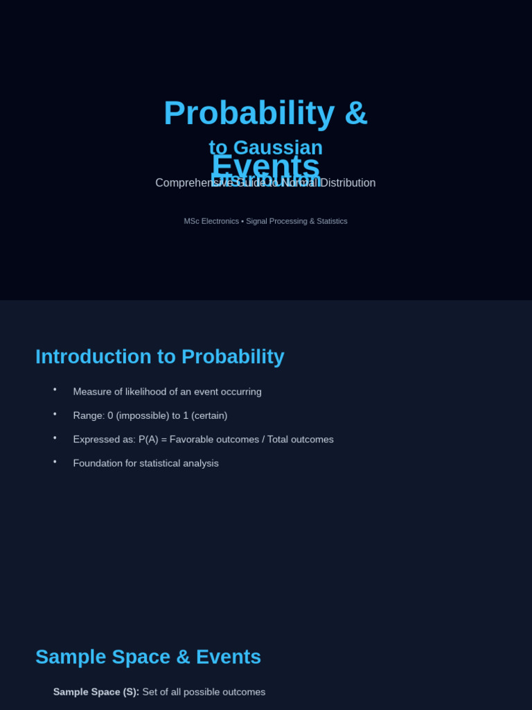Gaussian Distribution Explained: A Guide | PDF | Normal Distribution ...