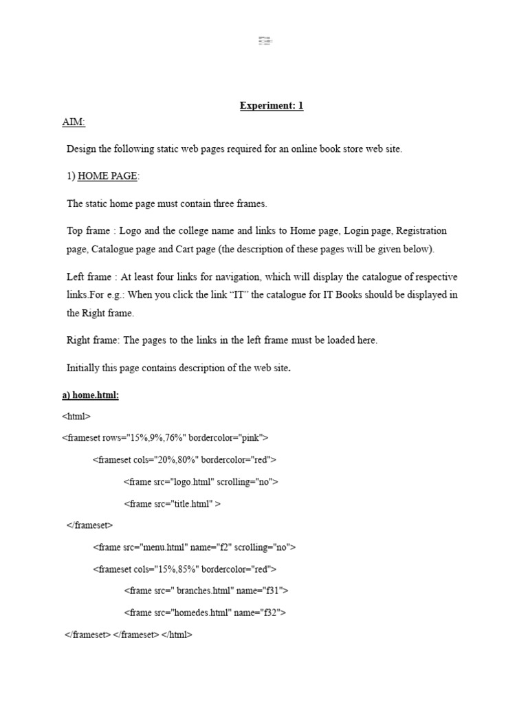 Web Designing Workshop (BCS353) | PDF | Software Engineering | Computing