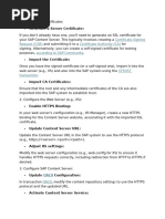 SSL Certificate Management in SAP Systems | PDF | Transport Layer ...