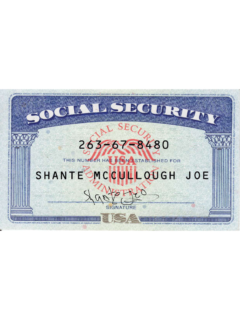 SSN Card | PDF