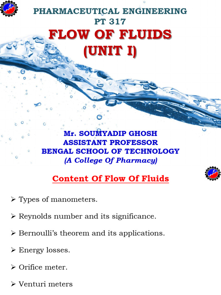 Flow of Fluids+29+Till+Reynolds+No | PDF | Reynolds Number | Fluid Dynamics