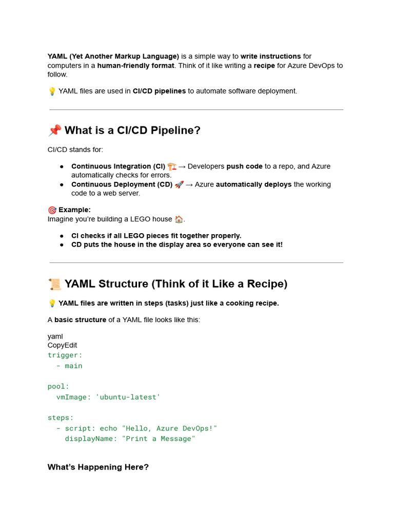 YAML (Yet Another Markup Language) | PDF | Systems Engineering ...