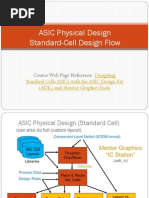 ASIC Layout - 2 Standard Cell Flow