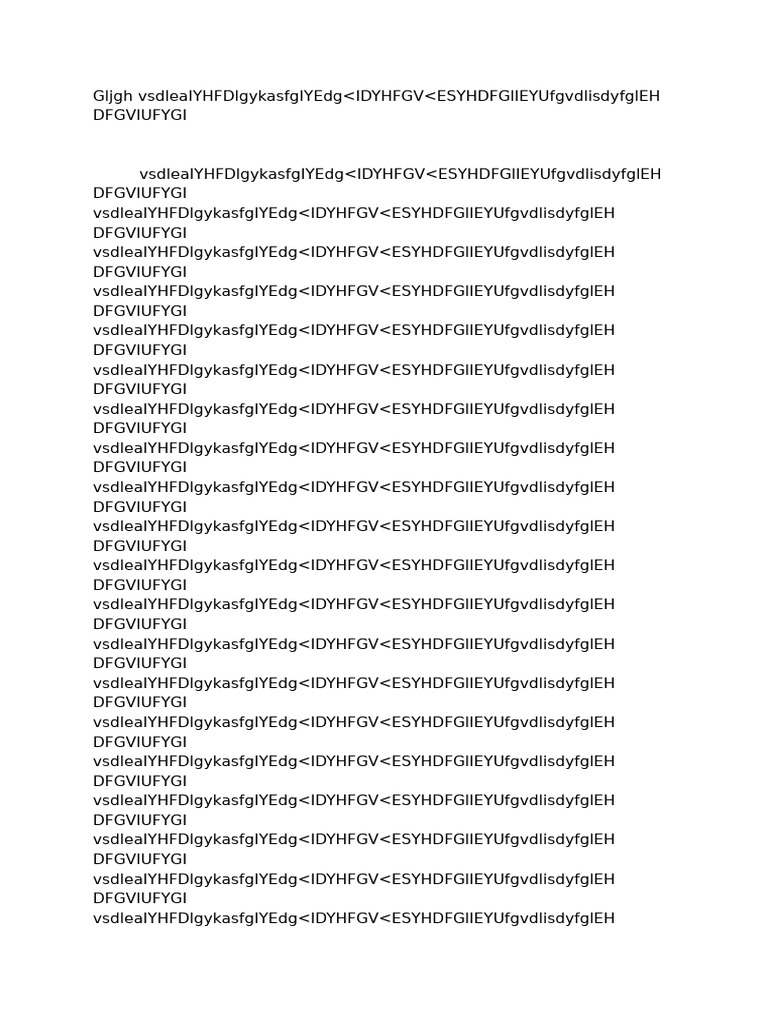 Unique Document Analysis | PDF