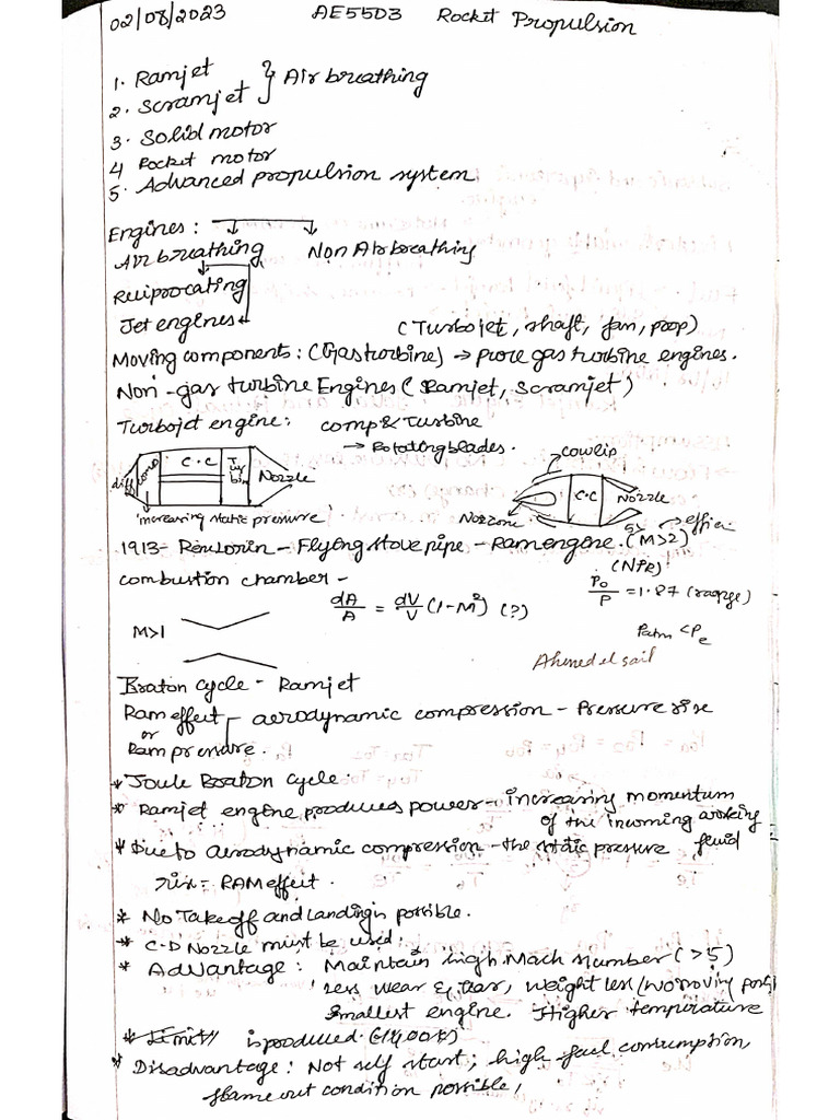 Rocket Prop Notes Thanigai | PDF