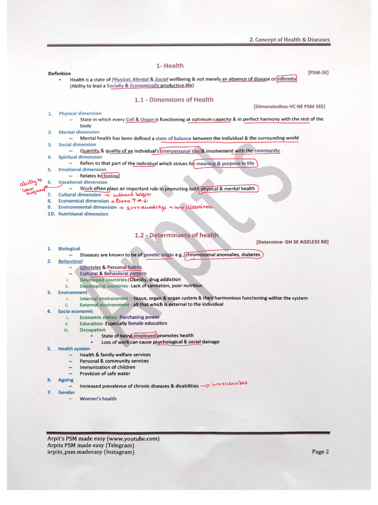1 - Health | PDF