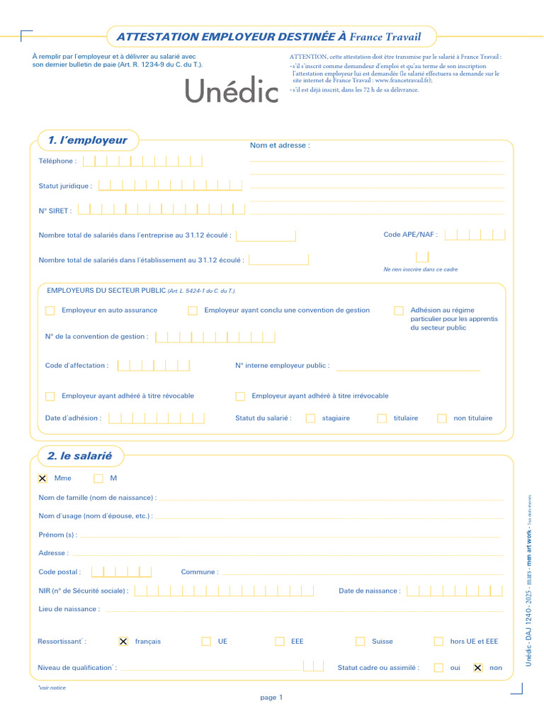 attestation-employeur-pour-france-travail-pdf-travail-emploi