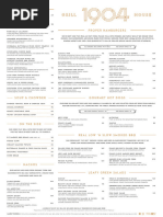 The Nob Menu: No Ordinary Burger Experience | PDF | Hamburgers | Hot Dog
