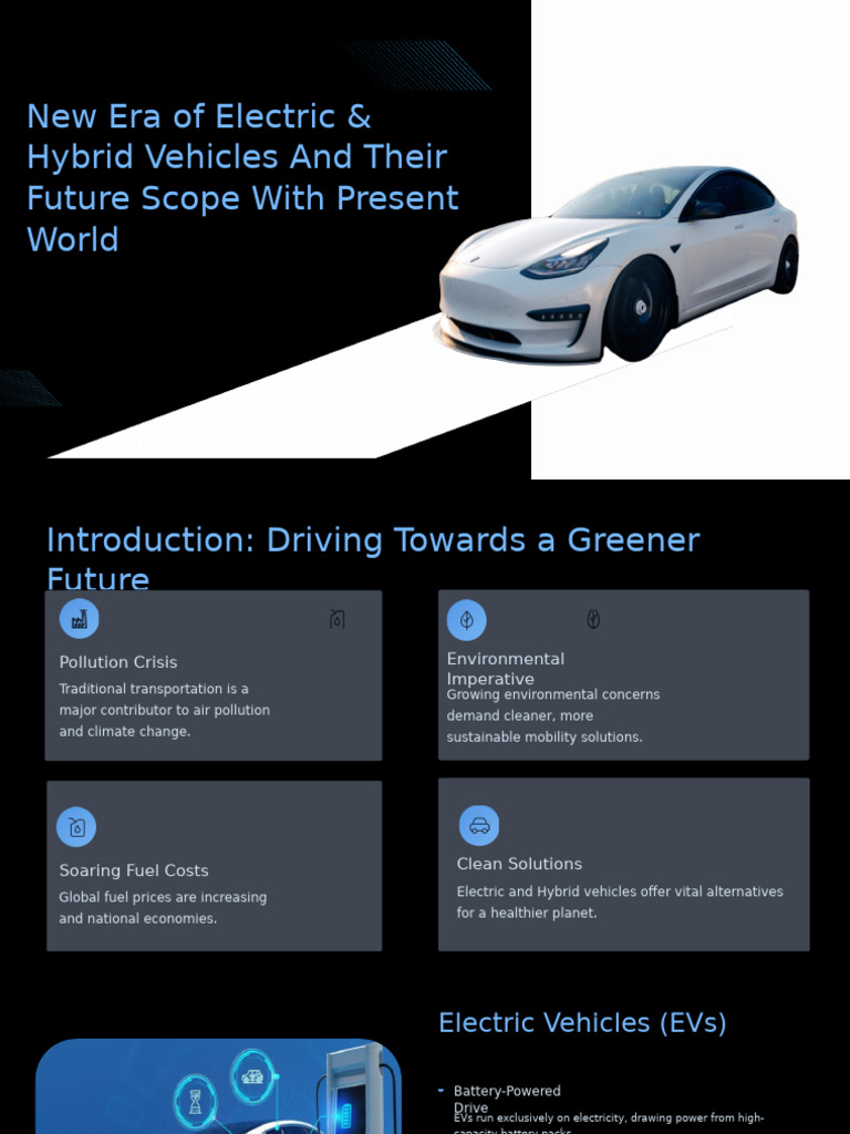 Future of Electric & Hybrid Vehicles | PDF | Electric Vehicle | Hybrid ...