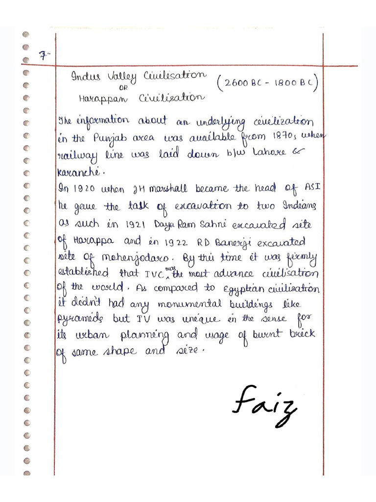 FAIZ- History Notes ? | PDF