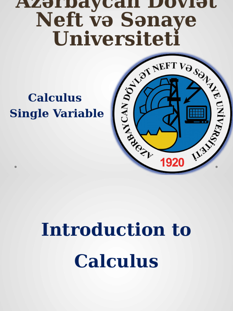 Introduction to Single Variable Calculus | PDF | Area | Tangent