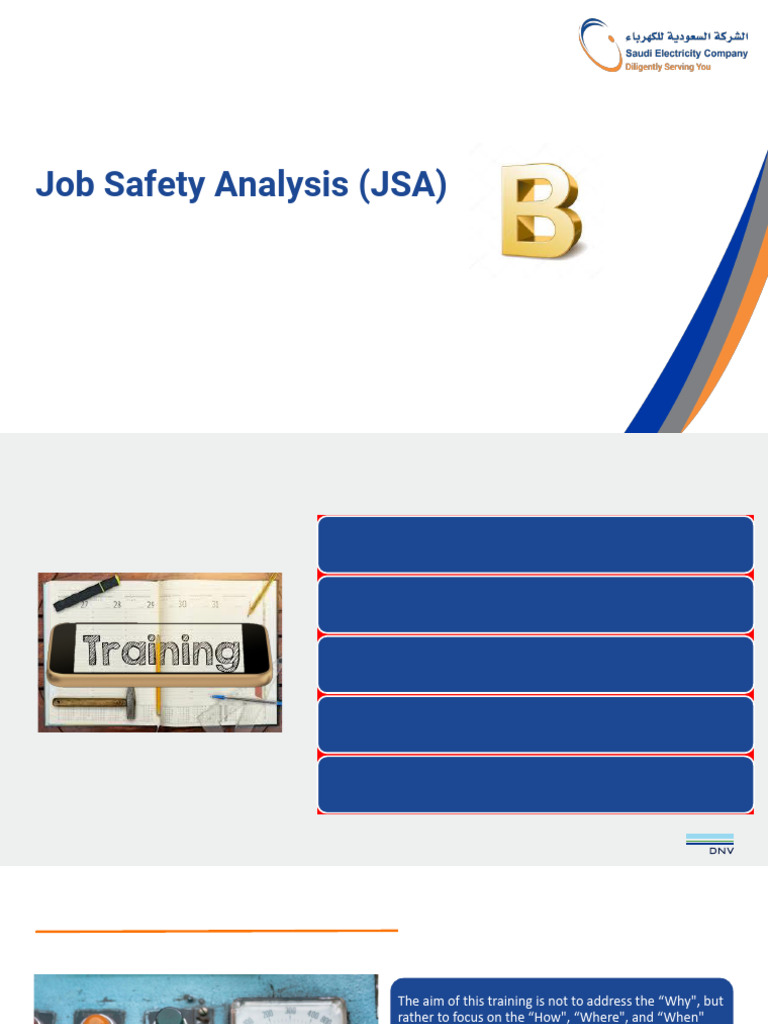 Job Safety Analysis Training Guide | PDF | Risk | Risk Management