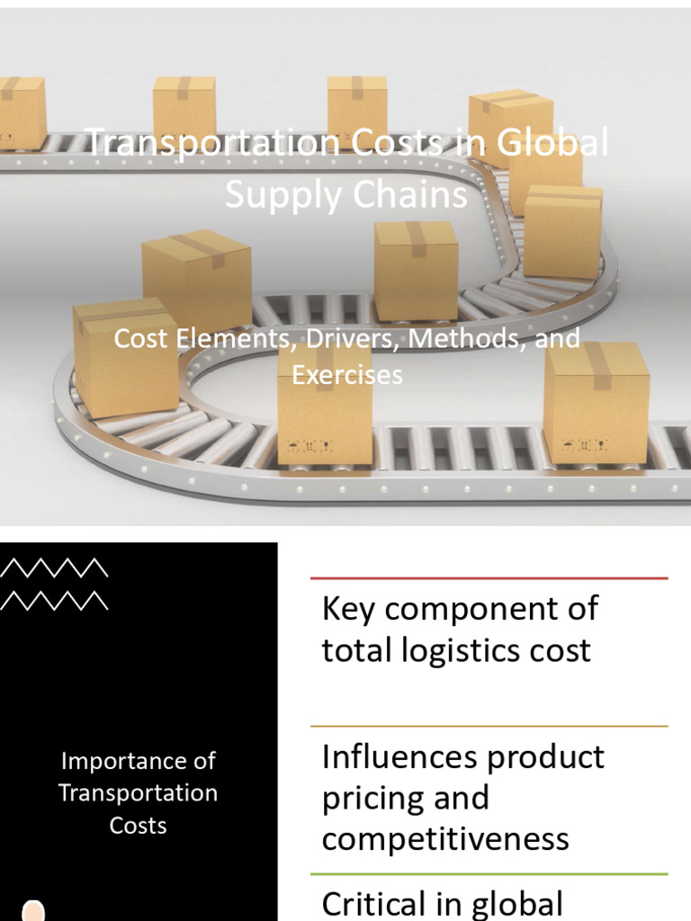 Understanding Transportation Costs in Supply Chains | PDF | Transport ...