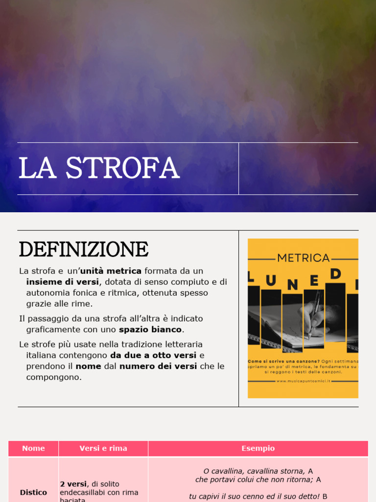 1 La Strofa | PDF