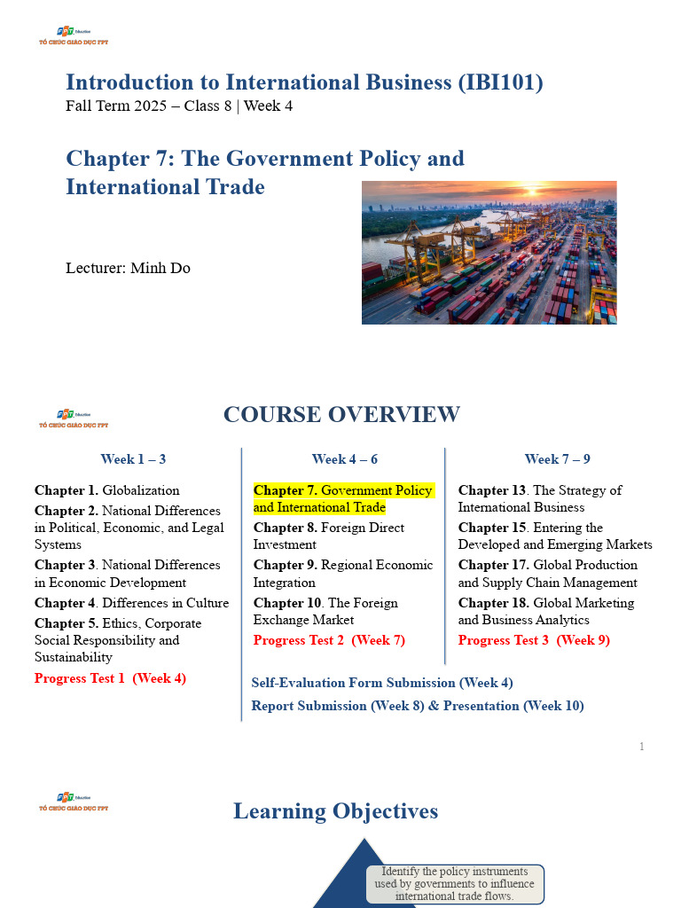 Government Policies in International Trade | PDF | World Trade ...