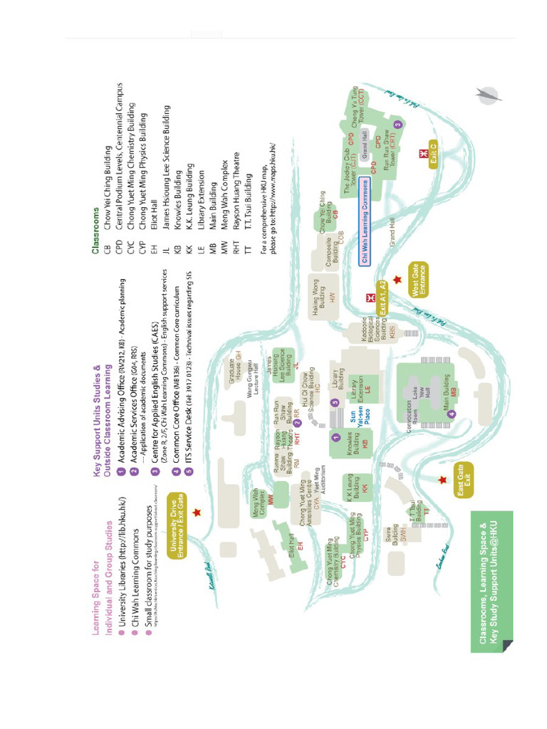 HKu Campus Map | PDF