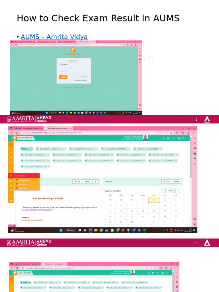 How To Check Exam Results | PDF