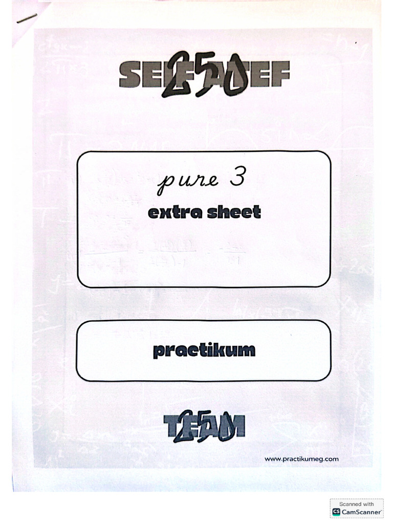 Extra Sheet Pure 3 | PDF