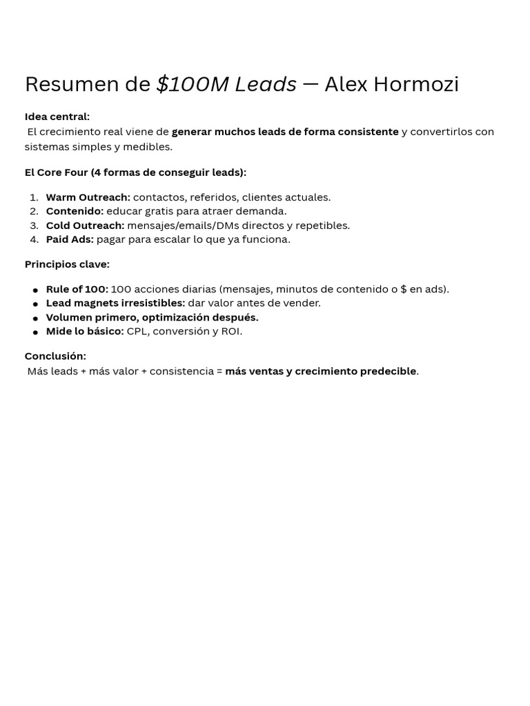Estrategias Efectivas para Generar Leads | PDF