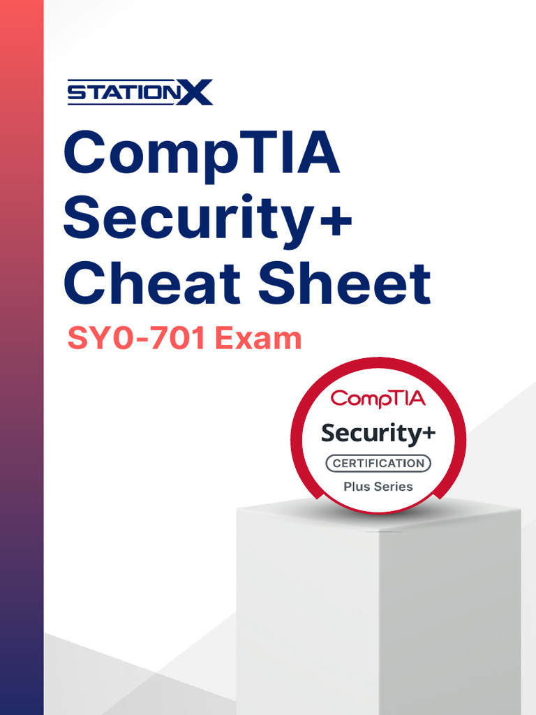 CompTIA Security+ SY0-701 Cheat Sheet | PDF | Computer Network | Public ...