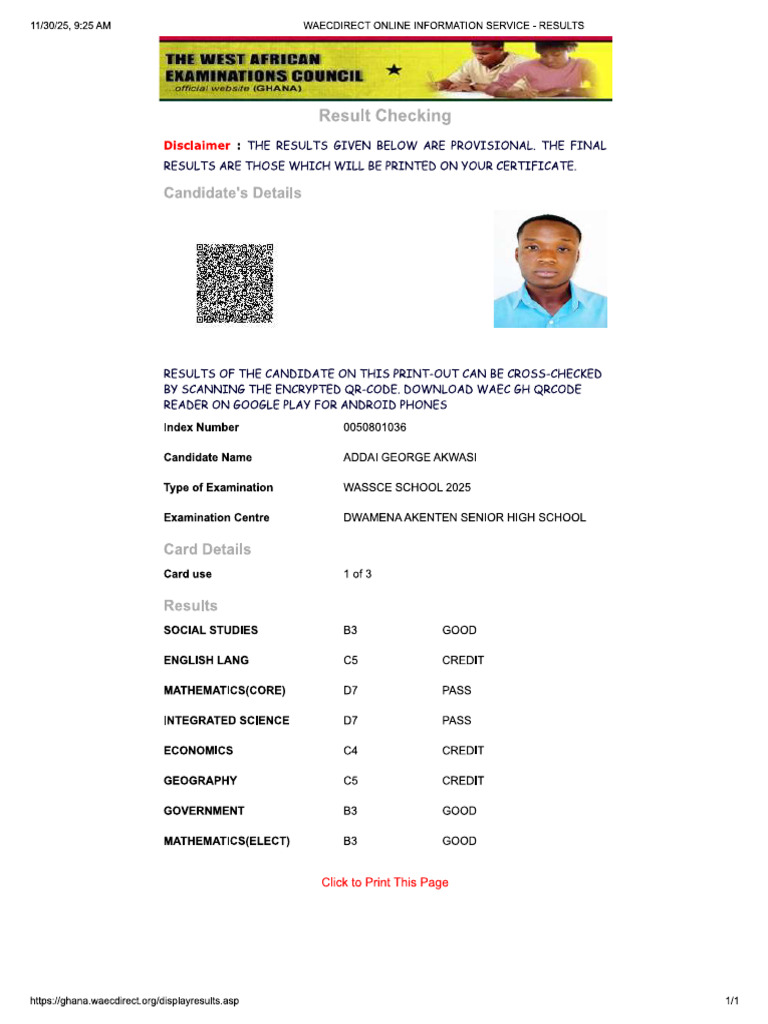 Addai George Akwasi | PDF