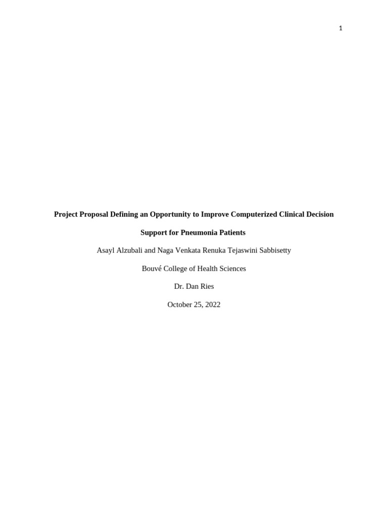 Clinical Paper | PDF | Pneumonia | Emergency Department