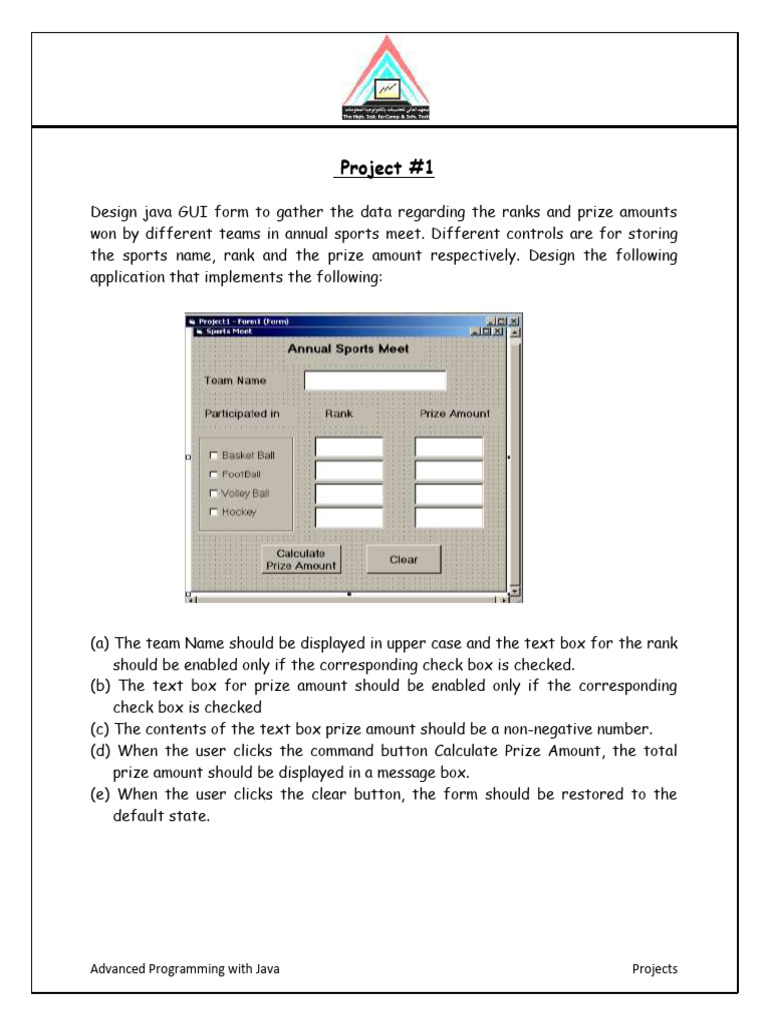 Java Programming Projects Overview | PDF | Loans | Interest