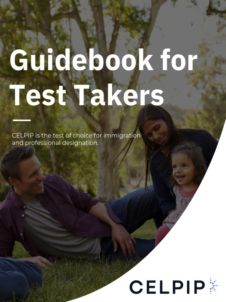 CELPIP Test Taker Guide and Resources | PDF | Tests | Standardized Tests