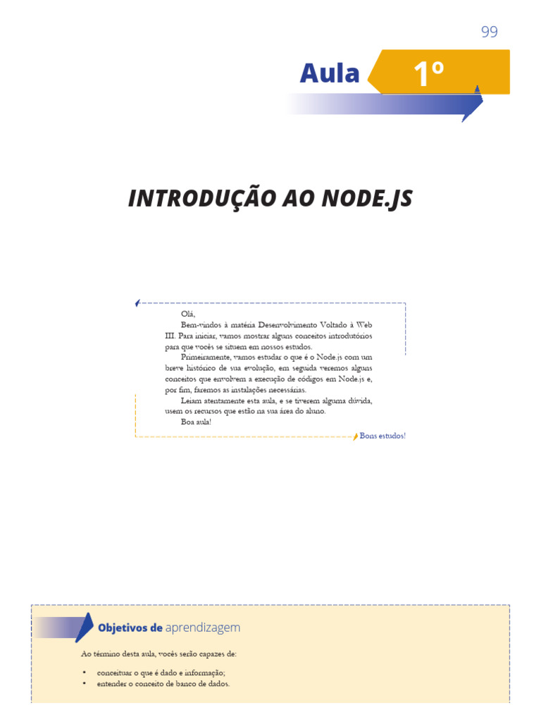 Introdução ao Node.js: História e Conceitos | PDF | Script Java ...