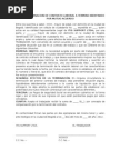 Carta de Terminacion de Contrato