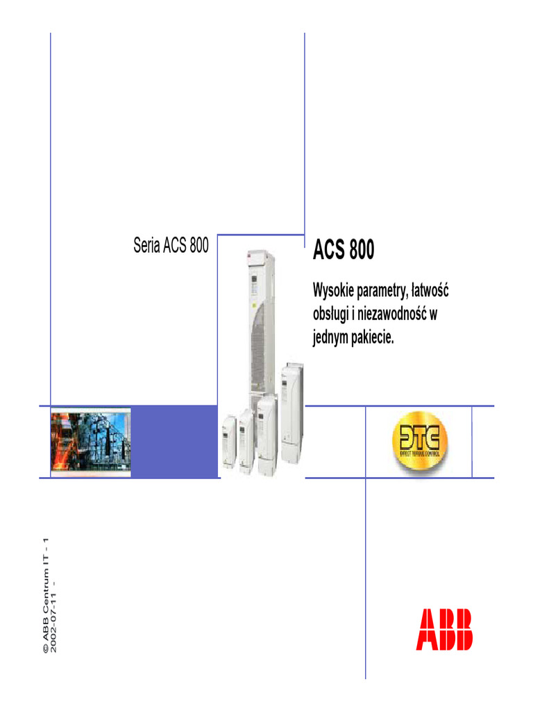 ACS 800 Prezentacja PL | PDF