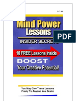 10 Free Mind-Power Lessons