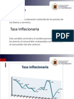 Tasa Inflacionaria