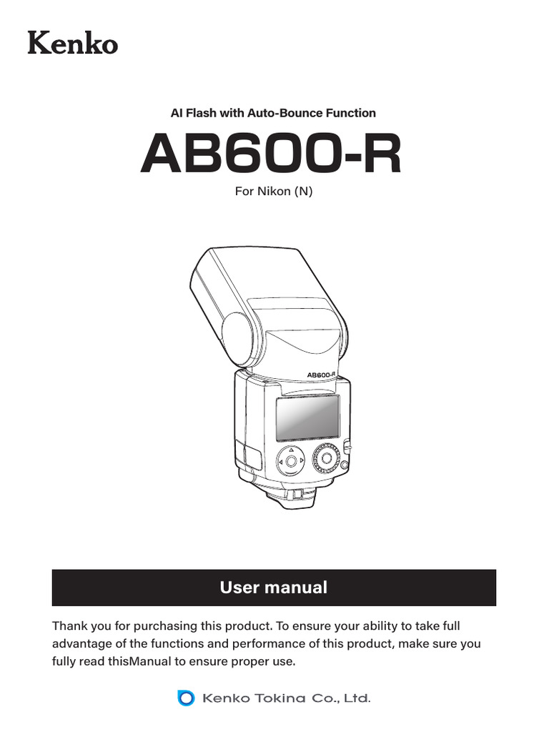 AB600-R(N) Manual English | PDF