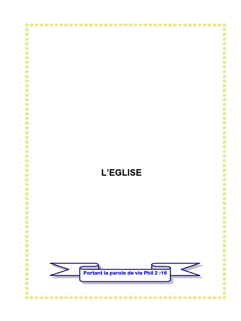 Doctrine et Discipline de l'Église | PDF | Église chrétienne | Baptisme