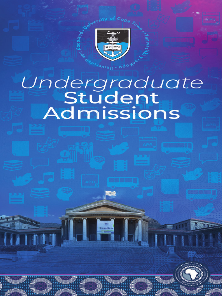 UCT Undergraduate Admissions Guide | PDF | University And College ...