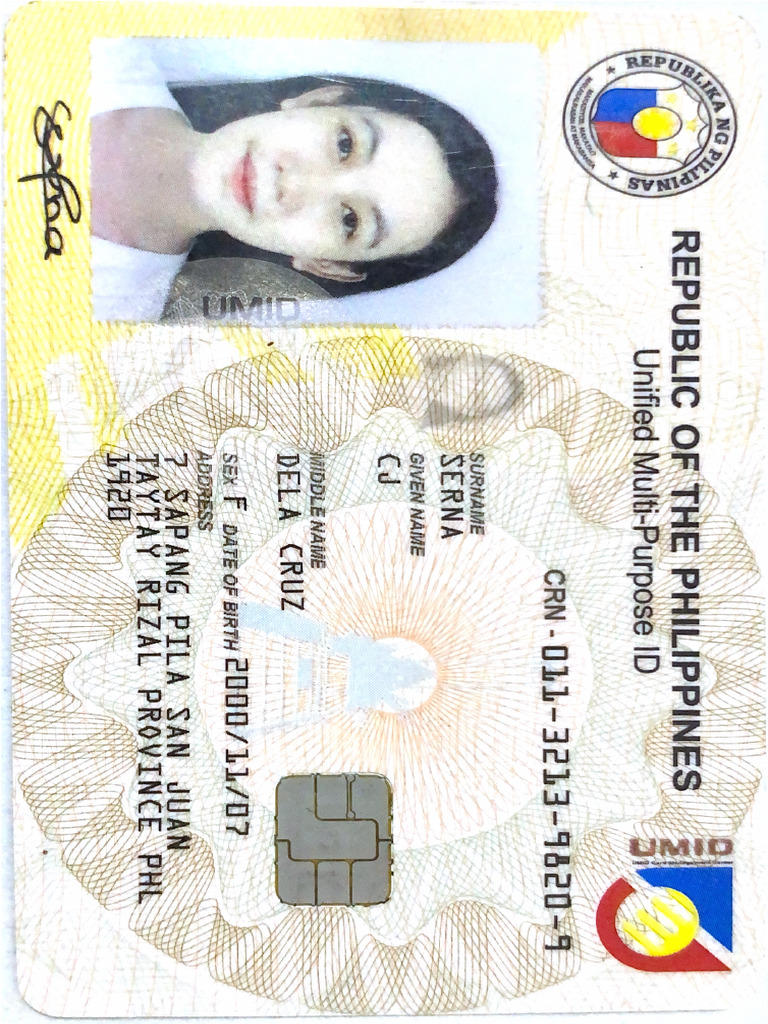 Valid ID_Serna,Cj DC. | PDF