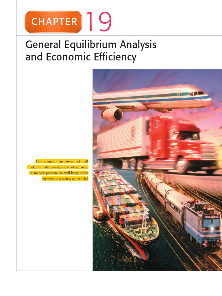 General Equilibrium and Economic Efficiency | PDF | Economic ...