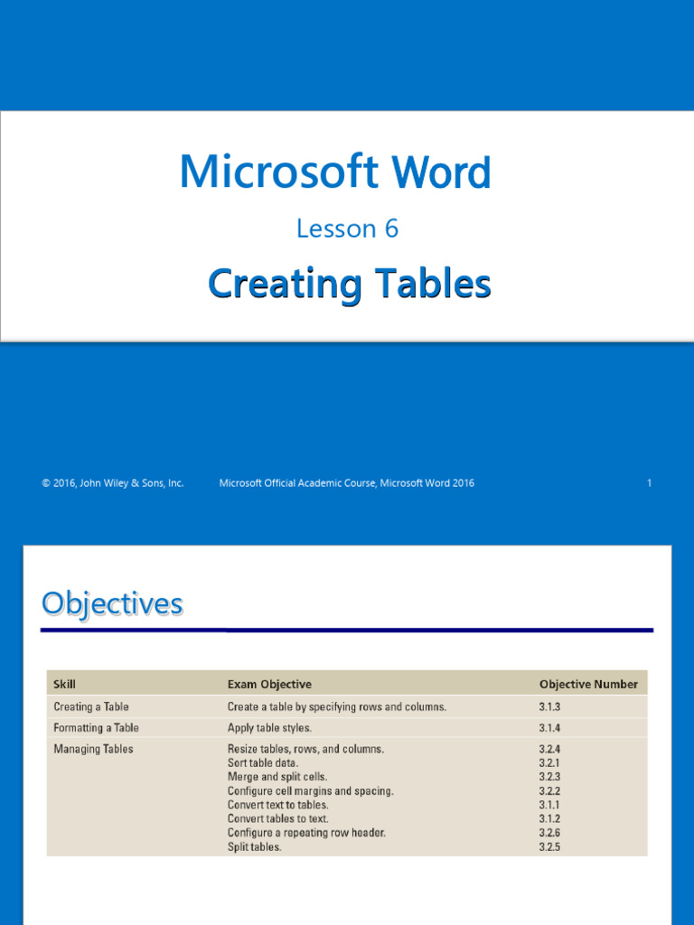 ceoccyigegmailcom_6.CreatingTables1696501773 | PDF | Microsoft Word ...