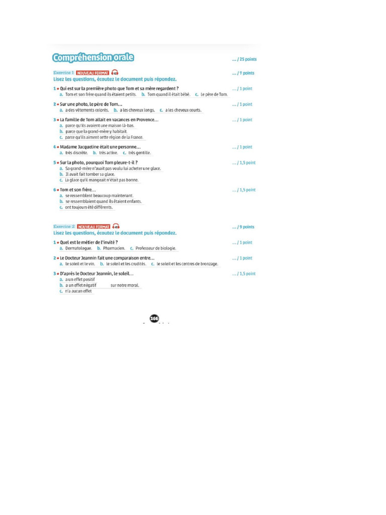 Delf Blanc 1 B1 ABC | PDF