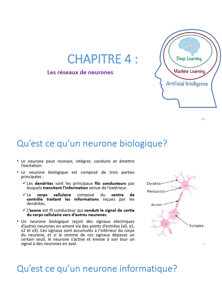 Introduction aux réseaux de neurones | PDF | Apprentissage automatique ...