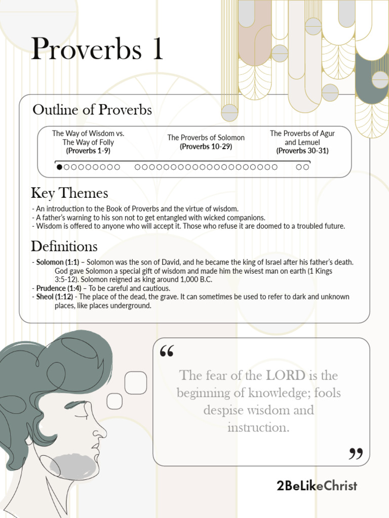 Wisdom in Proverbs: A Guide to Life | PDF | Book Of Proverbs | Wisdom