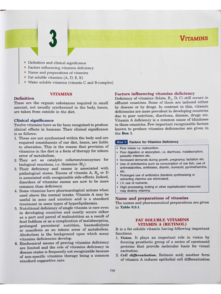 Vitamin | PDF