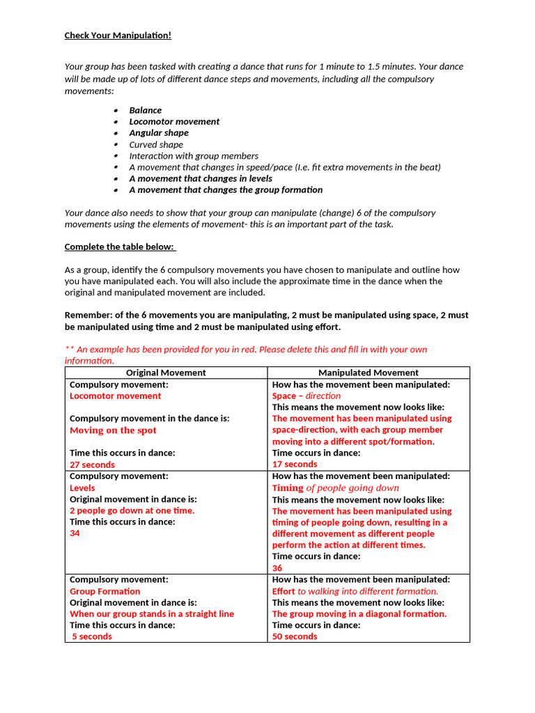 Check Your Manipulation- At - Tina M, Olivia B, Hla a, Yaashvi B | PDF