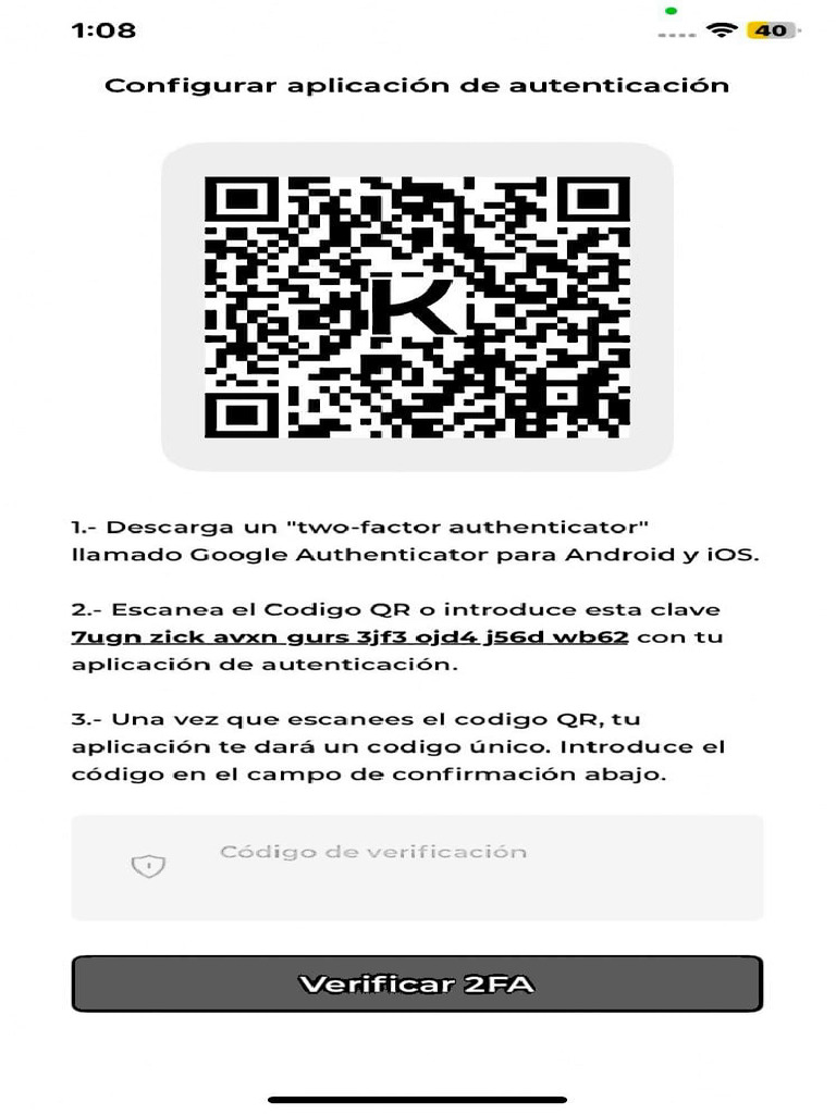 Configurar Google Authenticator 2FA | PDF