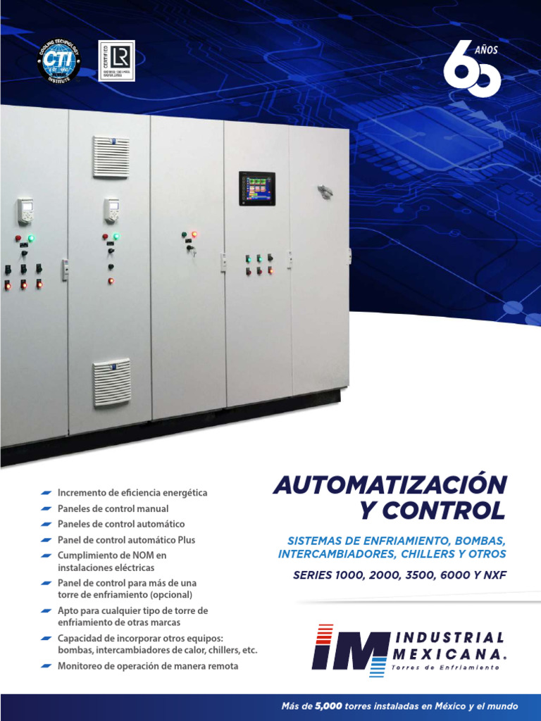Paneles de Control para Eficiencia Energética | PDF | Automatización ...
