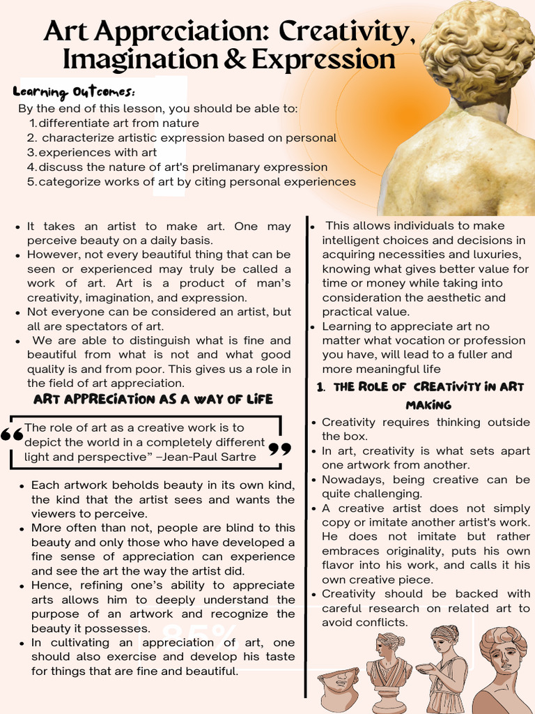 Creativity, Imagination and Expression | PDF | Imagination | Creativity