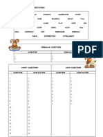 Worksheet Comparative Adjetives