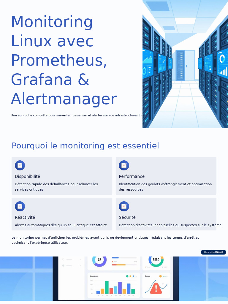 Monitoring Linux avec Prometheus et Grafana | PDF | Informatique | Logiciel