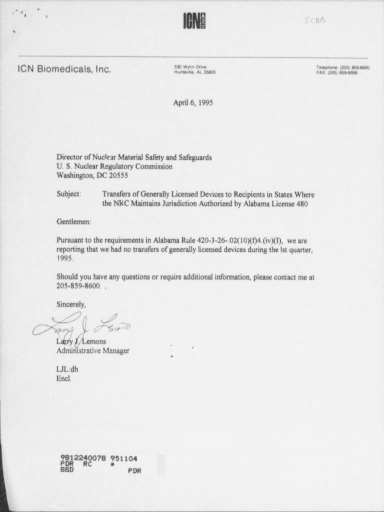 NRC Report on Device Transfers 1995 | PDF | Modern Weapons | Nuclear ...